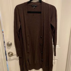 Banana Republic Long Button Down Cardigan